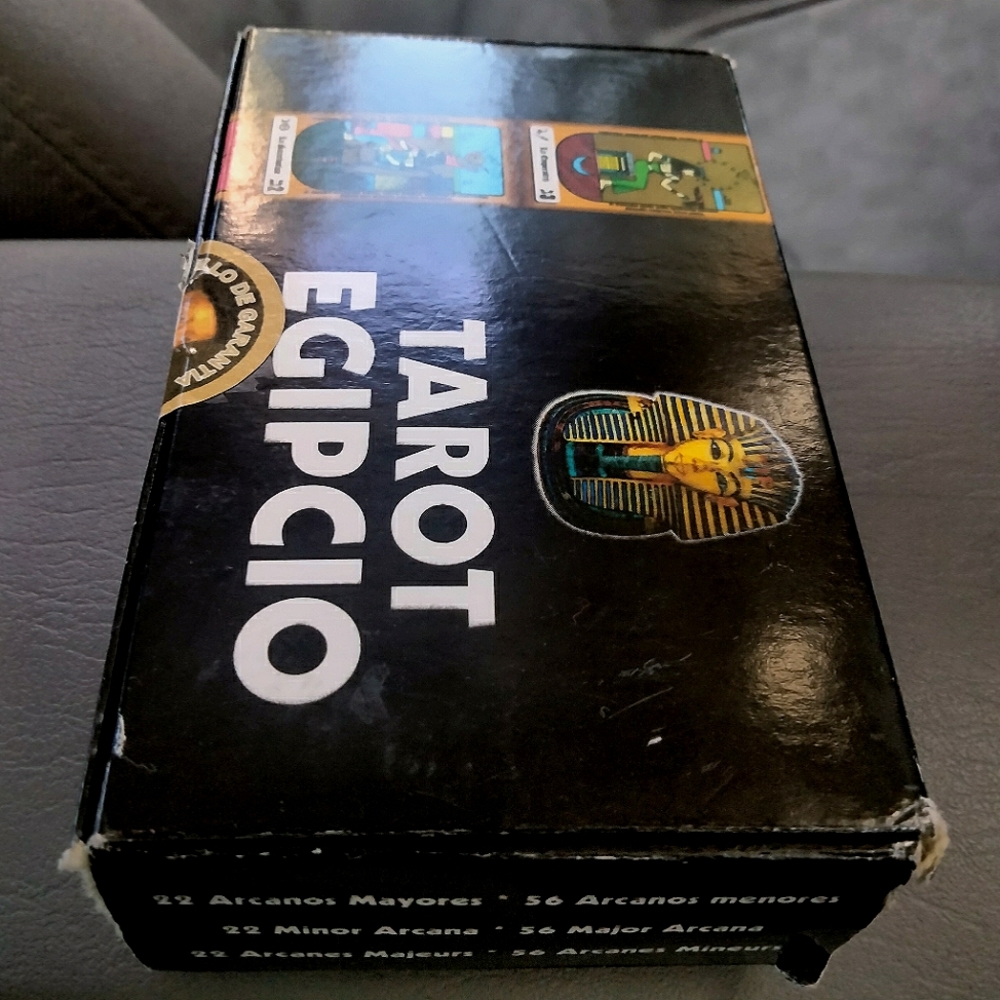 Tarot Egipcio (SPAINISH ONLY) Rare, Vintage, Metaphysically Cleansed